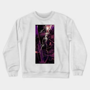 The Tower (Cyberpunk Tarot) Crewneck Sweatshirt